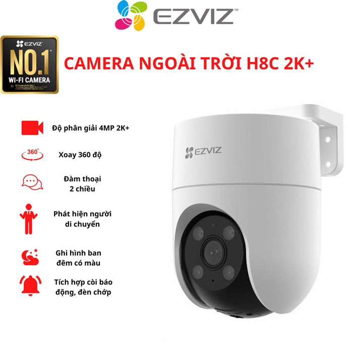 Camera WiFi EZVIZ H8C Pro 2K 3MP