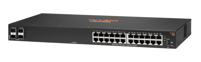 Switch R8N88A Aruba 6000 24 Ports GbE, 4 Ports Uplink 1G SFP