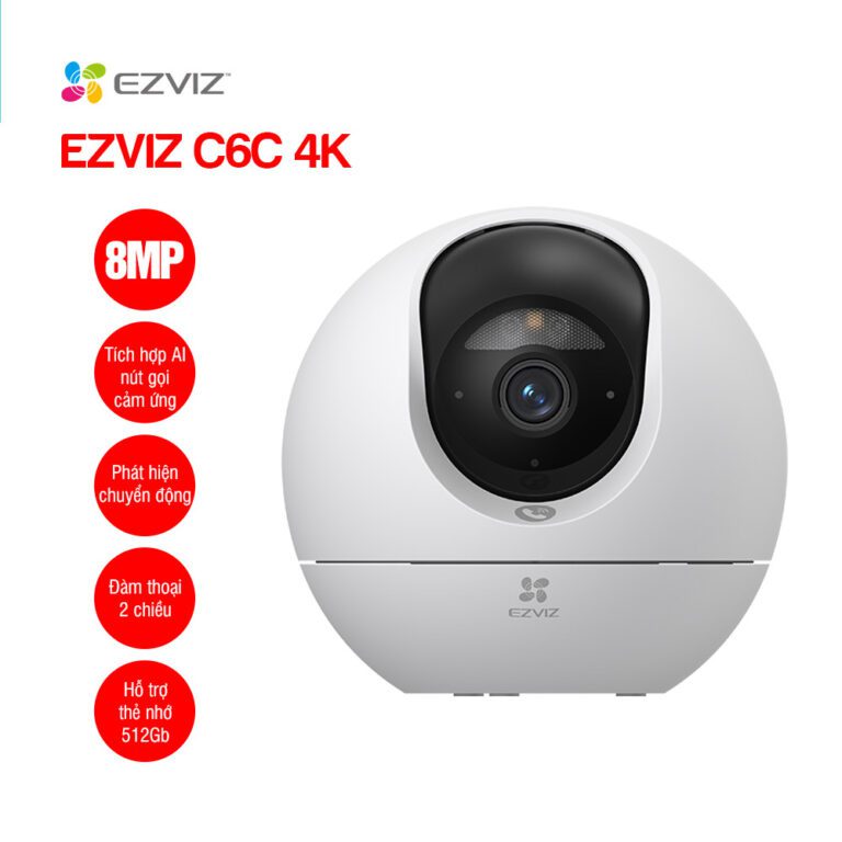Camera Wifi thông minh EZVIZ C6C 4K