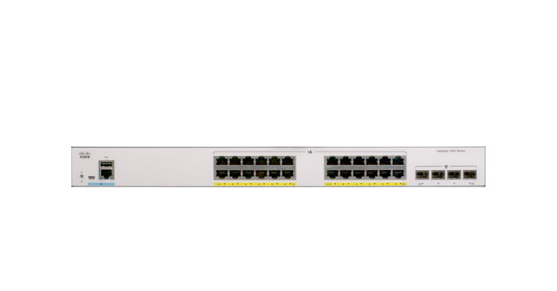 C1000-24T-4G-L Cisco Catalyst 1000 with 24 Ports GE, 4 SFP Uplink