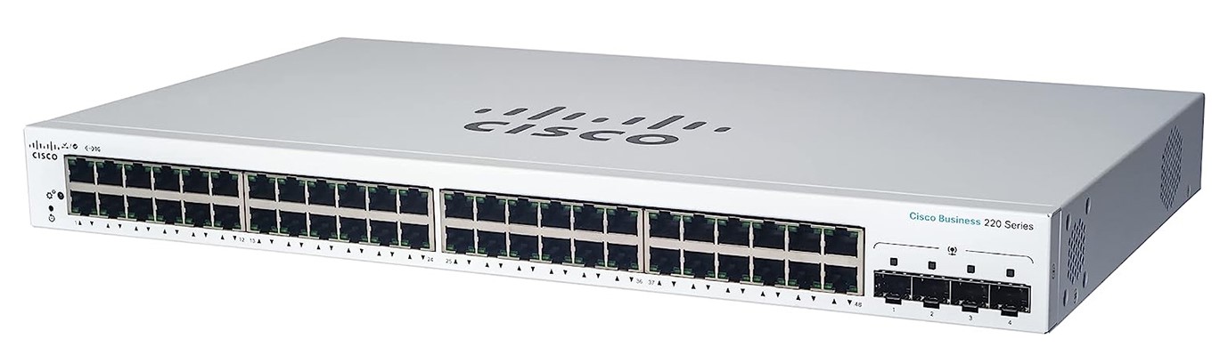 CBS220-48T-4G-EU Switch Cisco Business 48 x 10/100/1000 RJ45 ports